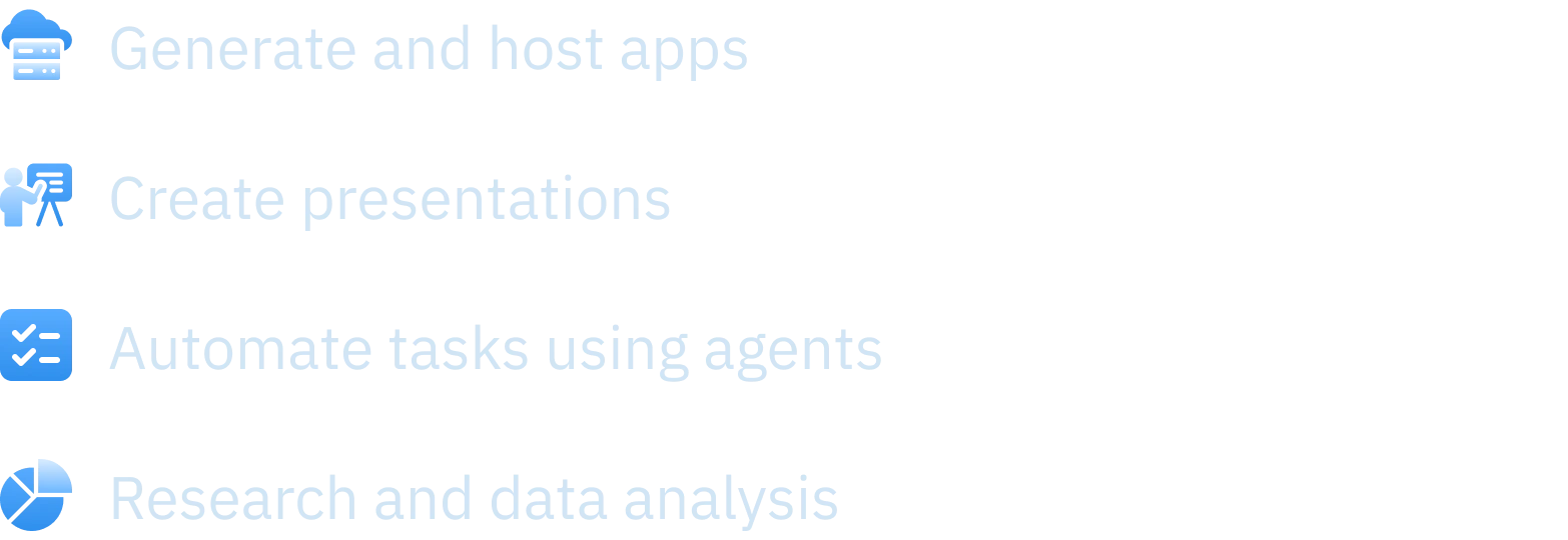 DeepAgent Features List
